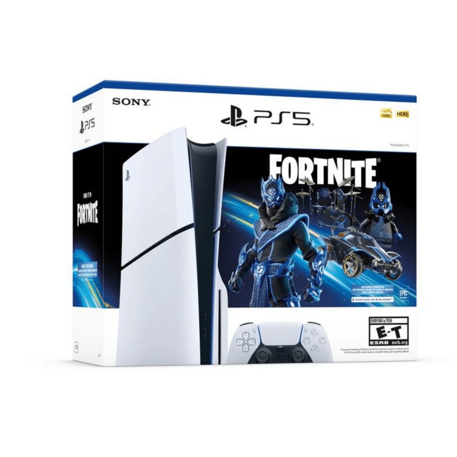 Consola Sony PS5 Slim - Paquete Fortnite Cobalt Star - Edición Disco (Open Box) - Bestmart
