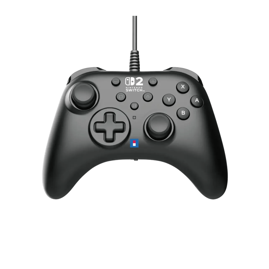 Control Alambrico Horipad Turbo para Nintendo Switch 2 - Negro - Bestmart