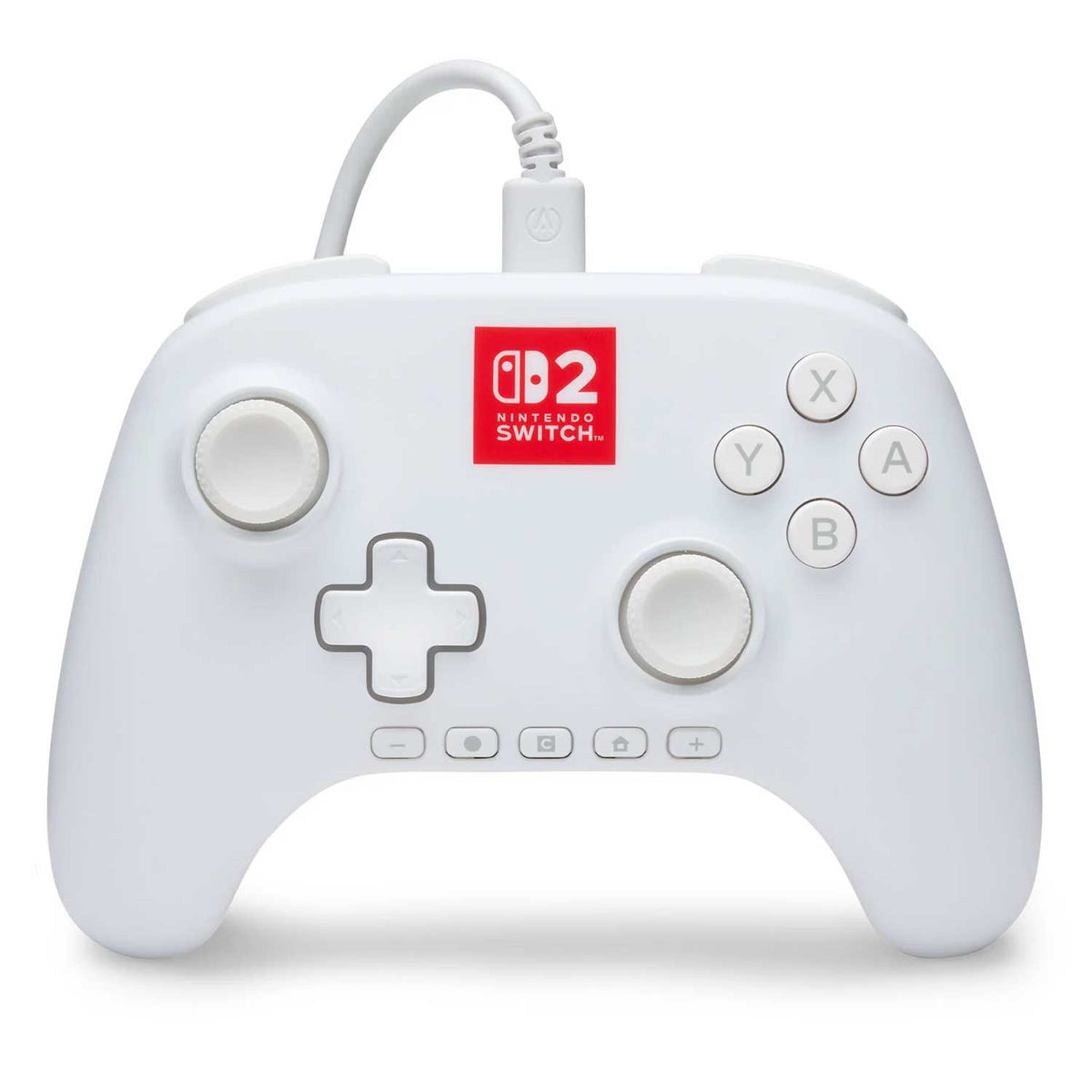 Control con Cable PowerA Advantage Lumectra para Nintendo Switch 2 Blanco - Bestmart