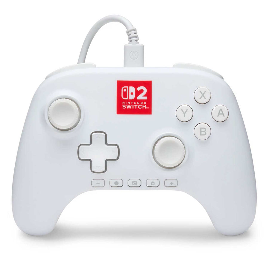 Control con Cable PowerA Advantage Lumectra para Nintendo Switch 2 Blanco - Bestmart