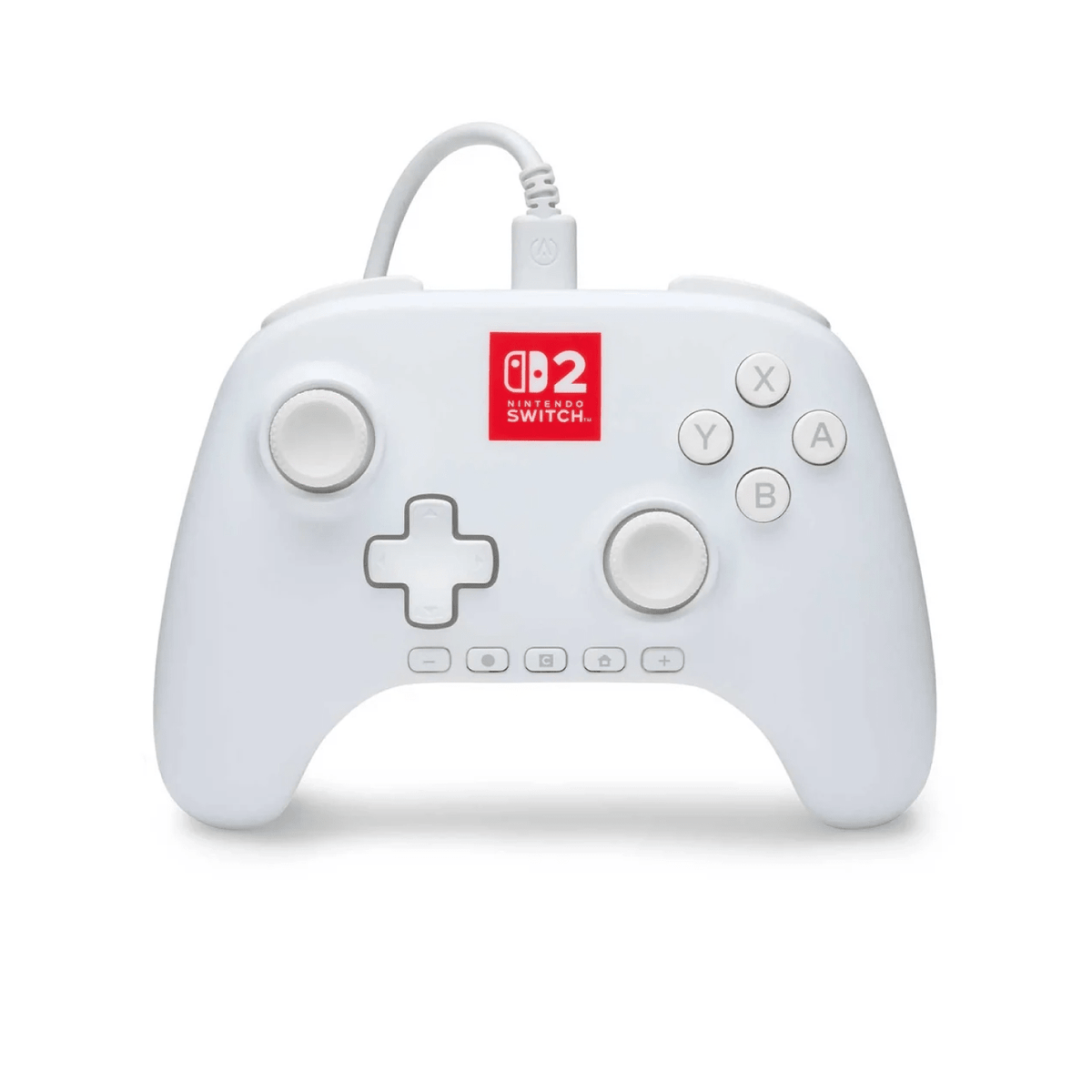 Control con Cable PowerA Advantage Lumectra para Nintendo Switch 2 Blanco - Bestmart