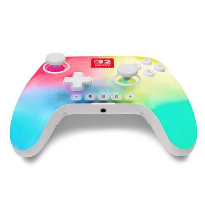 Control con Cable PowerA Advantage Lumectra para Nintendo Switch 2 Blanco - Bestmart