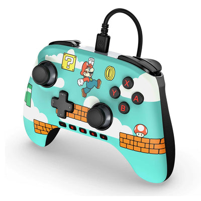 Control con Cable PowerA Advantage para Nintendo Switch 2 Mario Time - Bestmart