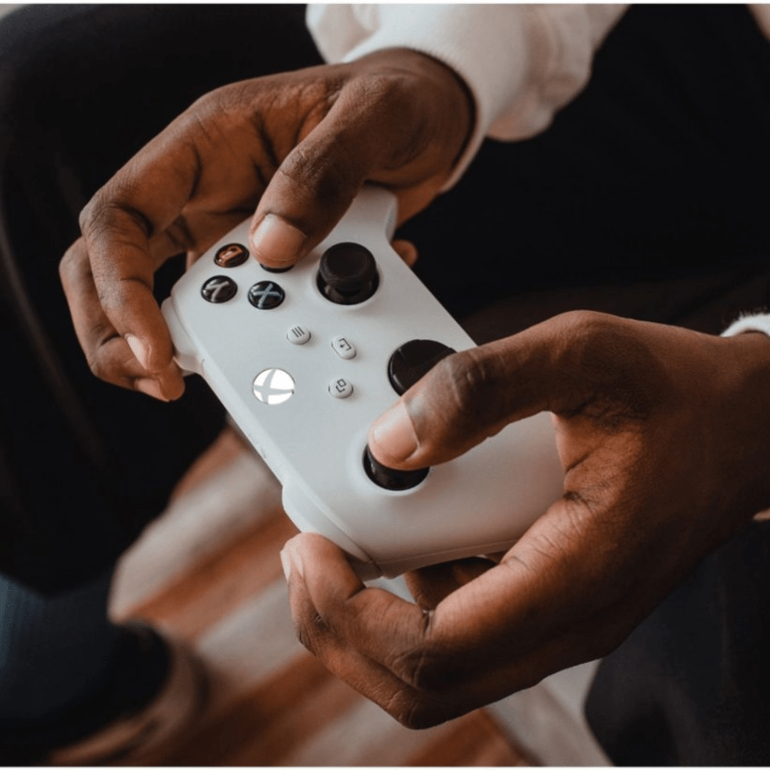 Control Inalámbrico Microsoft Xbox Robot White - Blanco - Bestmart