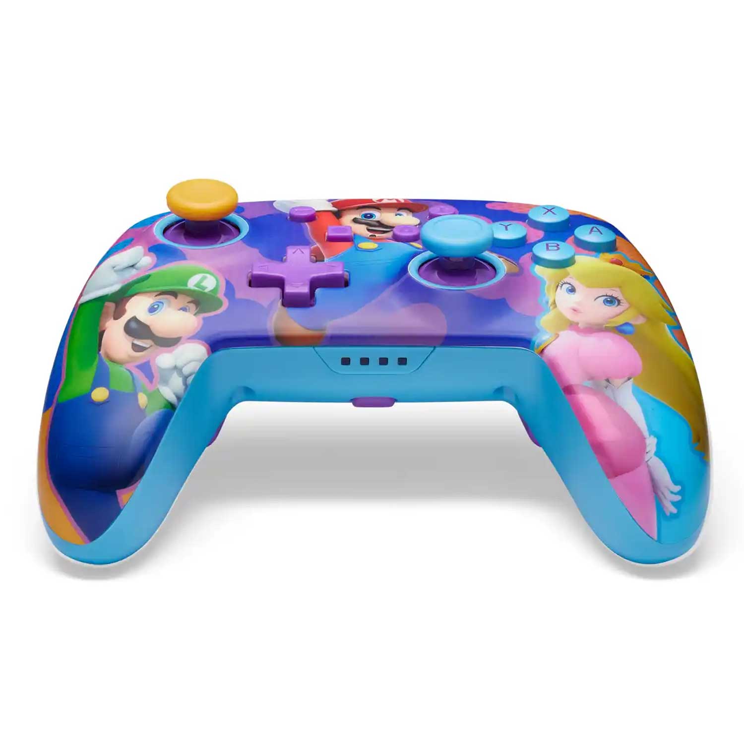 Control Inalámbrico PowerA Enhanced Super Mario Bros. Splash Heroes Nintendo Switch - Bestmart