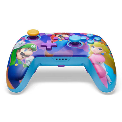 Control Inalámbrico PowerA Enhanced Super Mario Bros. Splash Heroes Nintendo Switch - Bestmart