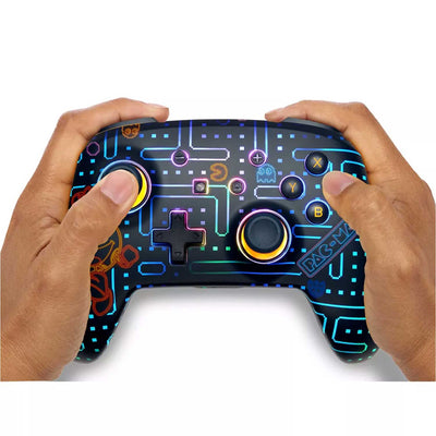 Control Inalámbrico PowerA Lumectra Pac-Man Neon Arcade para Nintendo Switch - Bestmart