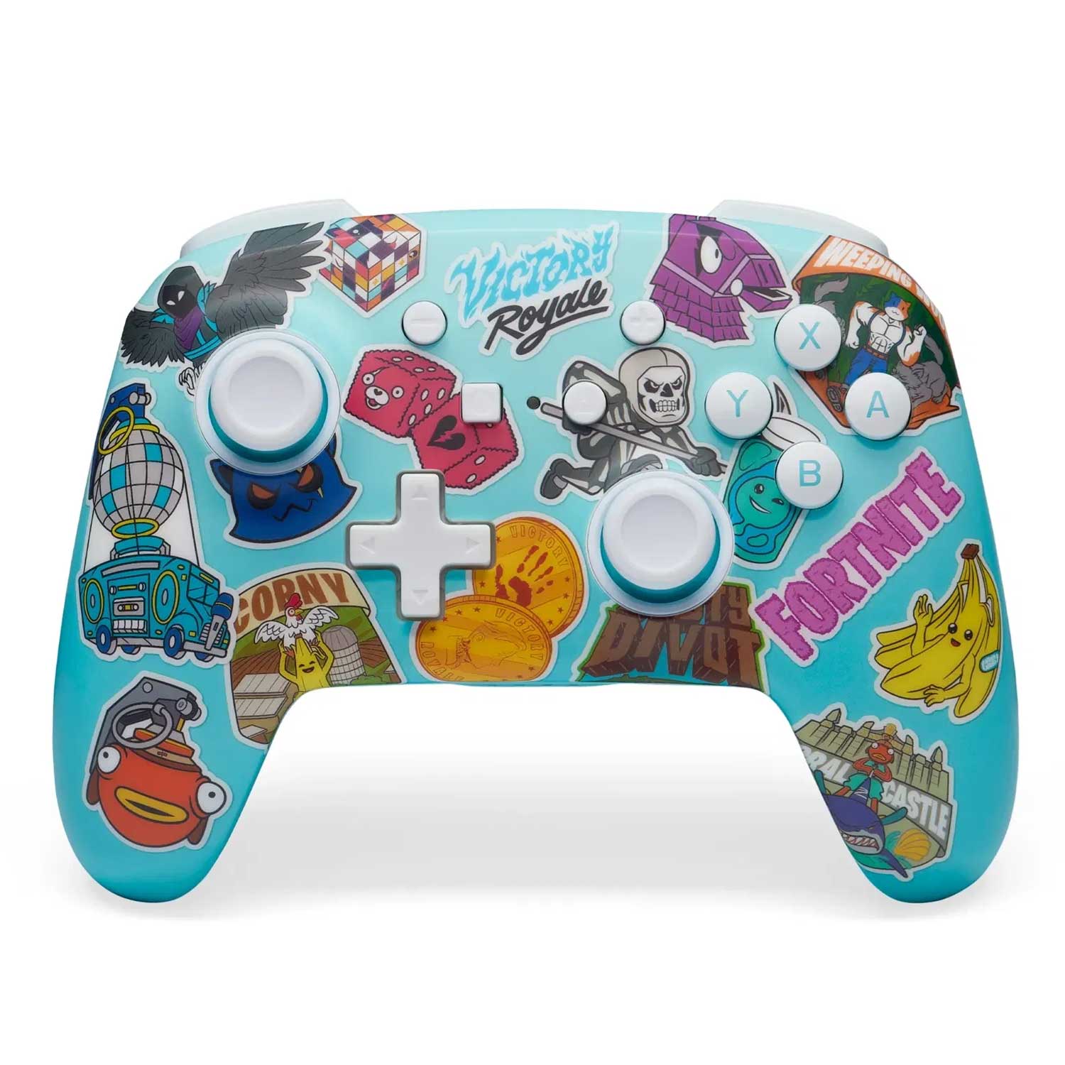Control Inalámbrico PowerA para Nintendo Switch Fortnite Sticker - Bestmart