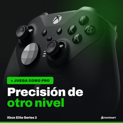 Control Inalámbrico Xbox Elite Series 2 Negro Xbox Series X|S y PC - Bestmart