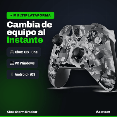 Control Inalámbrico Xbox Storm Breaker Edición Especial para Xbox Series X|S, Xbox One y PC - Bestmart