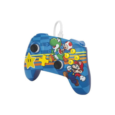 Control Nintendo Switch PowerA Con Cable - Edición Super Mario - Bestmart