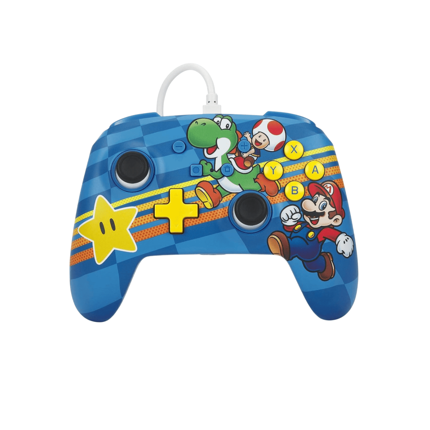 Control Nintendo Switch PowerA Con Cable - Edición Super Mario