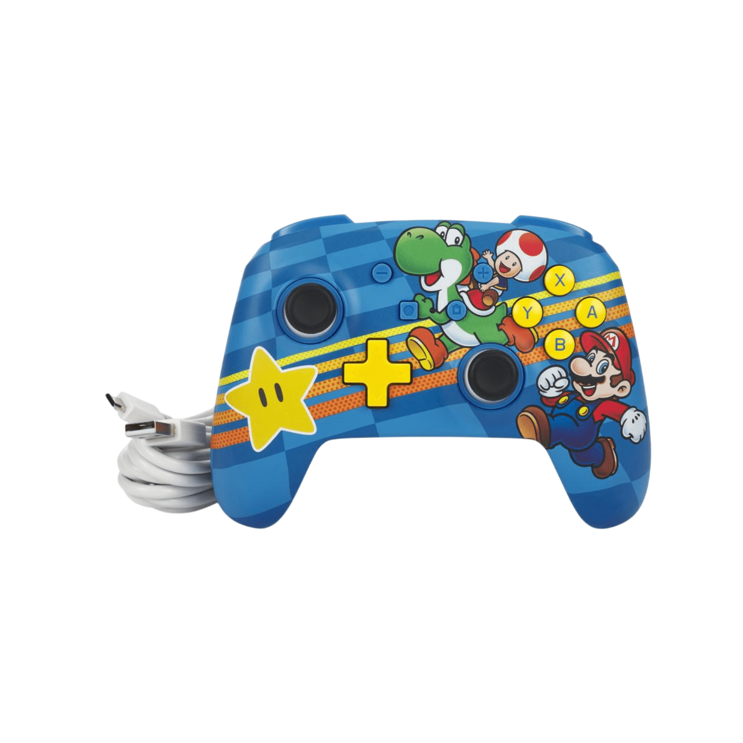 Control Nintendo Switch PowerA Con Cable - Edición Super Mario - Bestmart