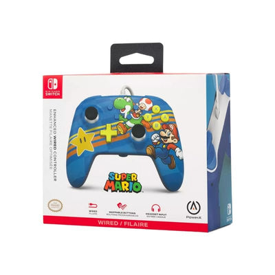 Control Nintendo Switch PowerA Con Cable - Edición Super Mario - Bestmart