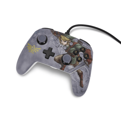 Control Nintendo Switch PowerA Con Cable - Edición Zelda Valiant Link - Bestmart