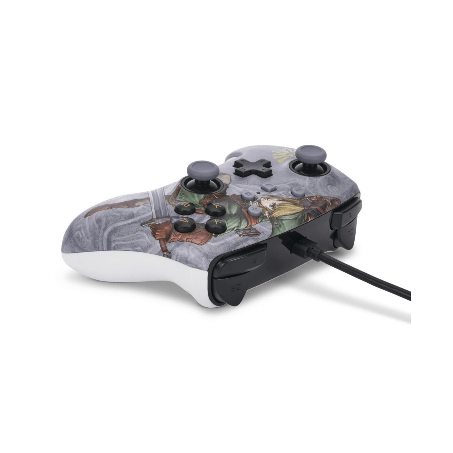 Control Nintendo Switch PowerA Con Cable - Edición Zelda Valiant Link - Bestmart