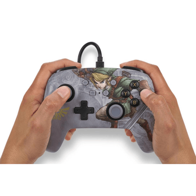 Control Nintendo Switch PowerA Con Cable - Edición Zelda Valiant Link - Bestmart