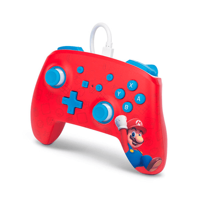 Control Nintendo Switch PowerA Con Cable - Super Mario Woo - Hoo! - Bestmart