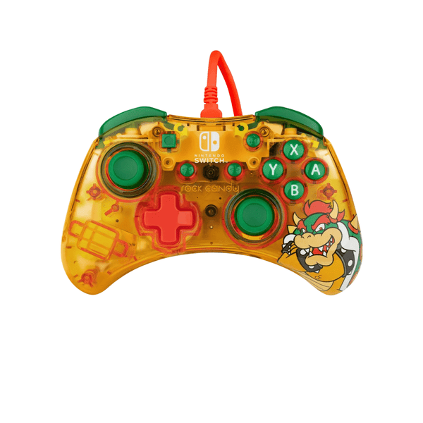 Control PDP Nintendo Switch Con Cable Rock Candy Bowser