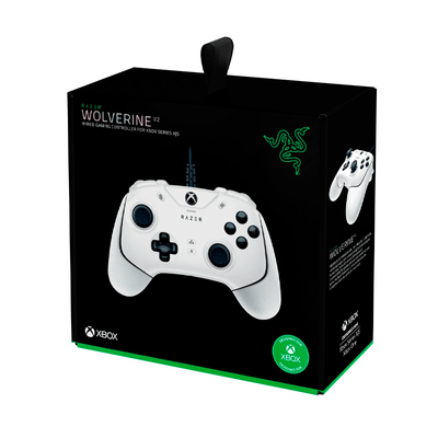 Control Razer - Wolverine V2 Wired para Xbox - PC - Blanco - Bestmart
