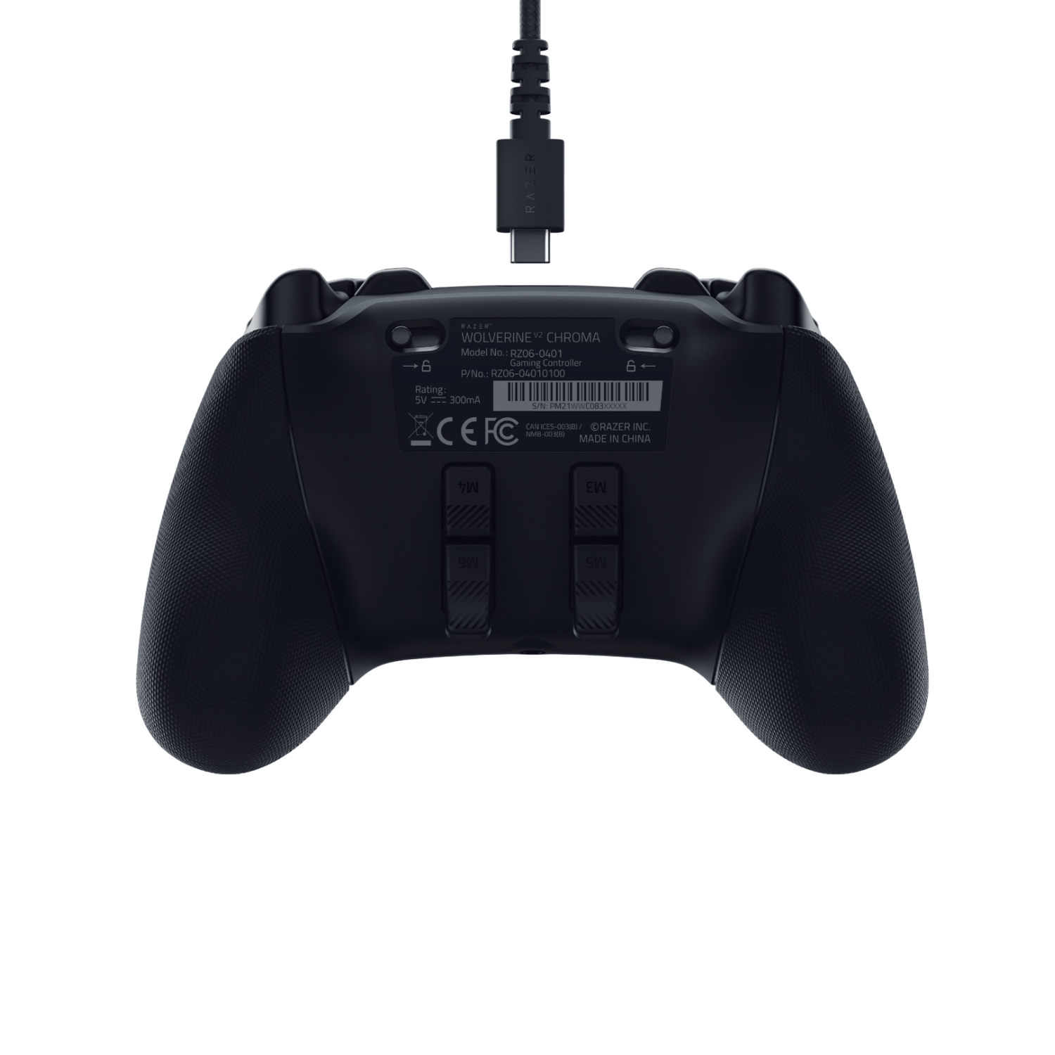 Control Xbox Series X/S Con Cable - Edición Razer Wolverine V2 Chroma - Bestmart