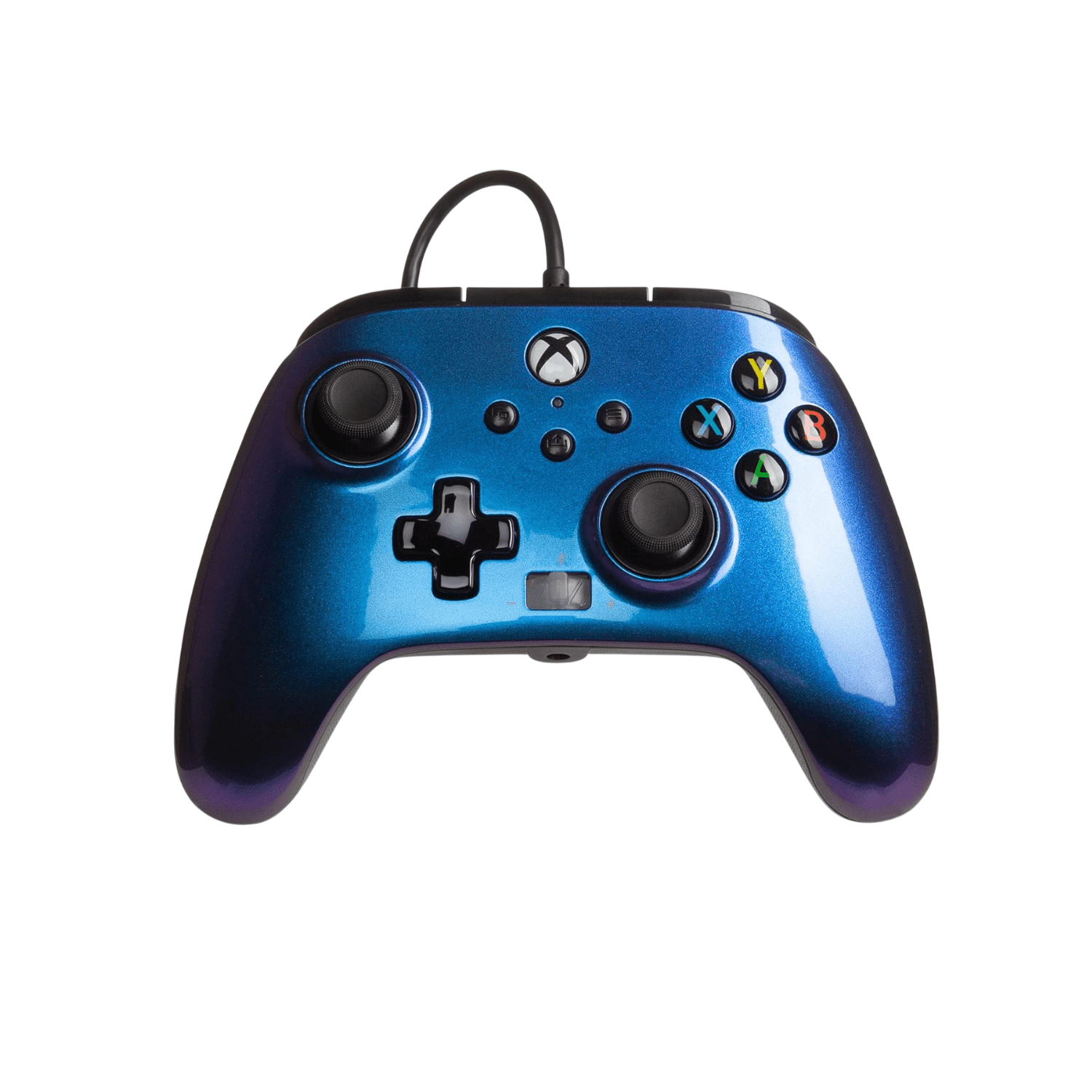 Control Xbox S/X PowerA Con Cable - Azul Nebula - Bestmart