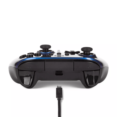 Control Xbox S/X PowerA Con Cable - Azul Nebula - Bestmart