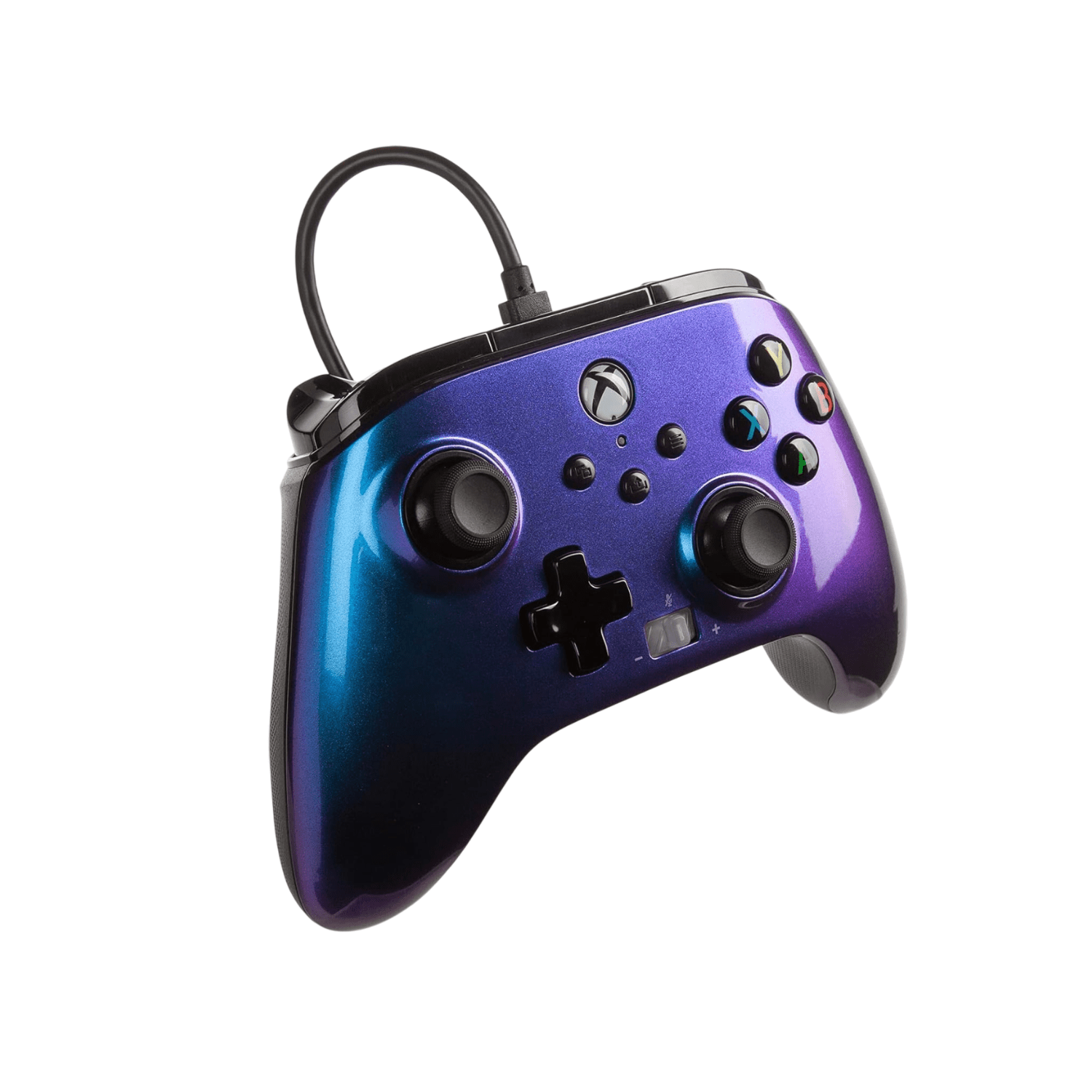 Control Xbox S/X PowerA Con Cable - Azul Nebula - Bestmart