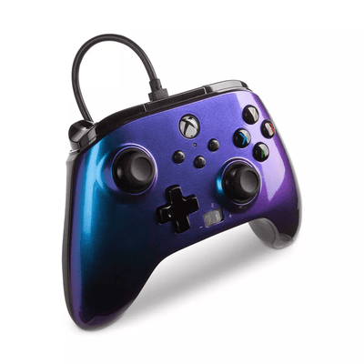 Control Xbox S/X PowerA Con Cable - Azul Nebula - Bestmart