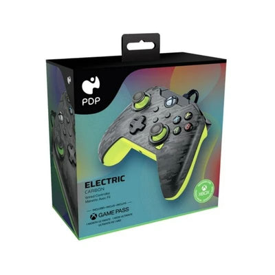 Control Xbox S/X PowerA Con Cable - Electric Carbon - Bestmart
