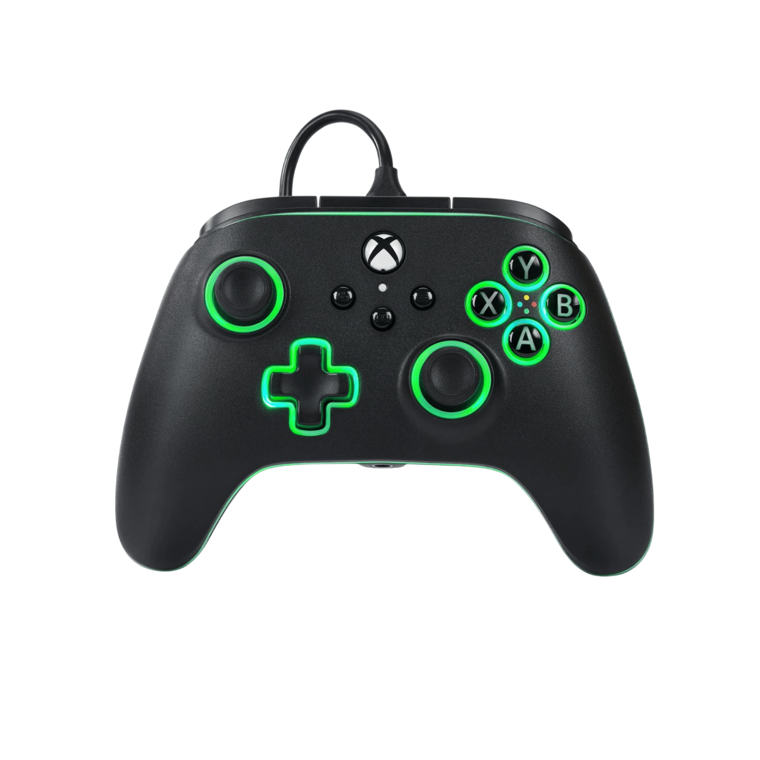 Control Xbox S/X PowerA Con Cable - Lumectra + Tira Led RGB - Bestmart