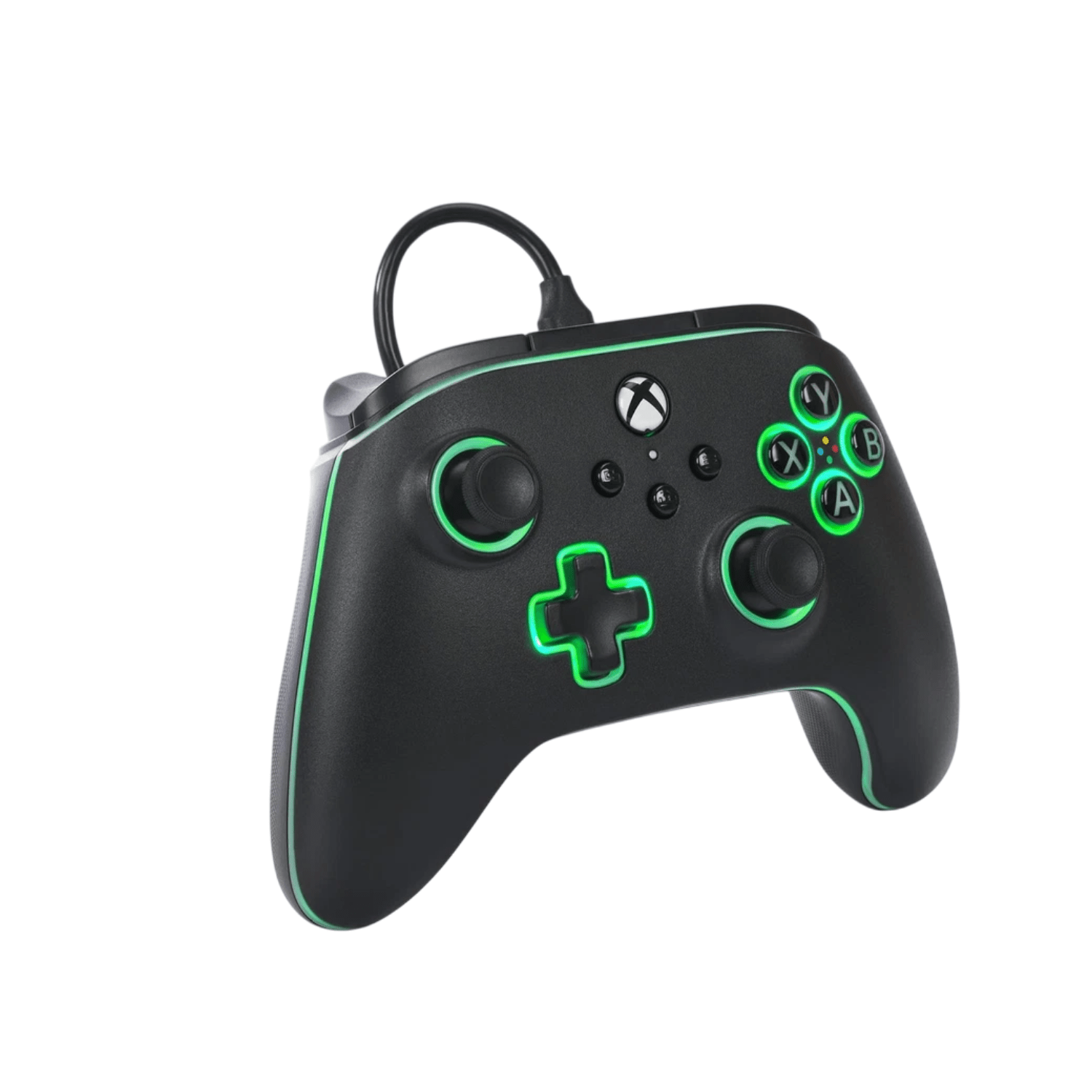 Control Xbox S/X PowerA Con Cable - Lumectra + Tira Led RGB - Bestmart