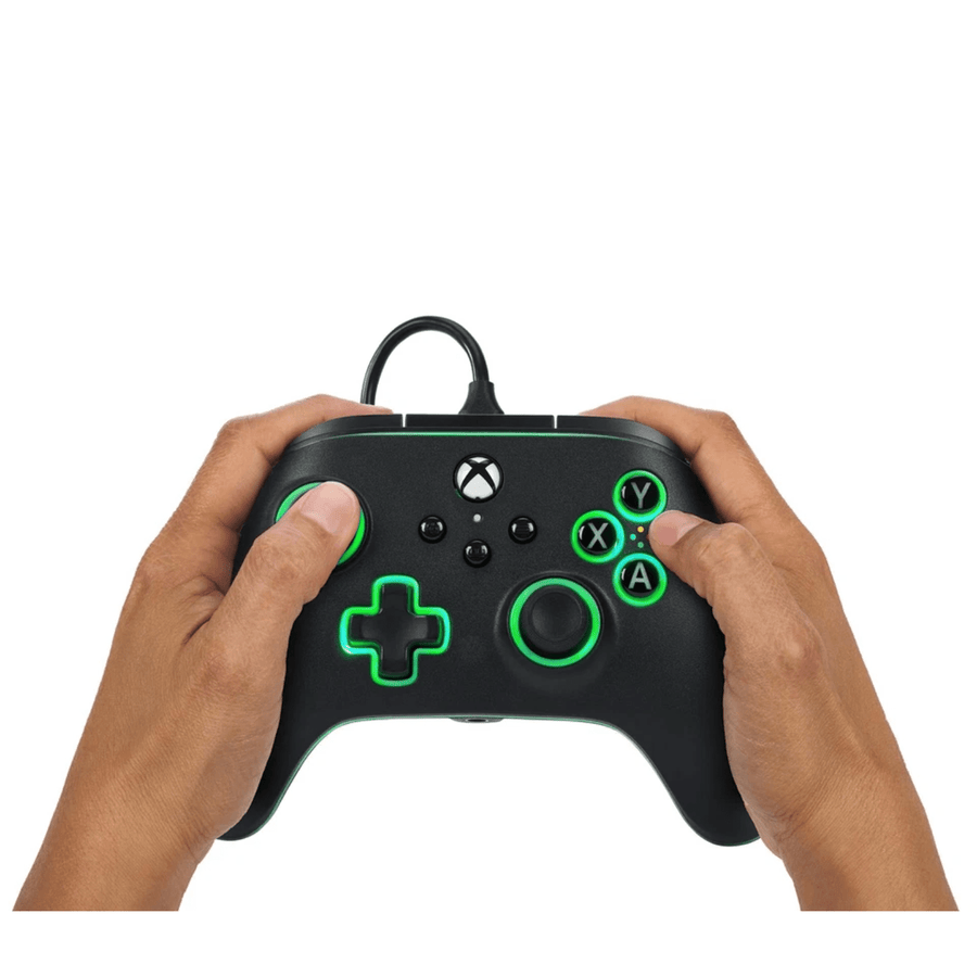 Control Xbox S/X PowerA Con Cable - Lumectra + Tira Led RGB - Bestmart