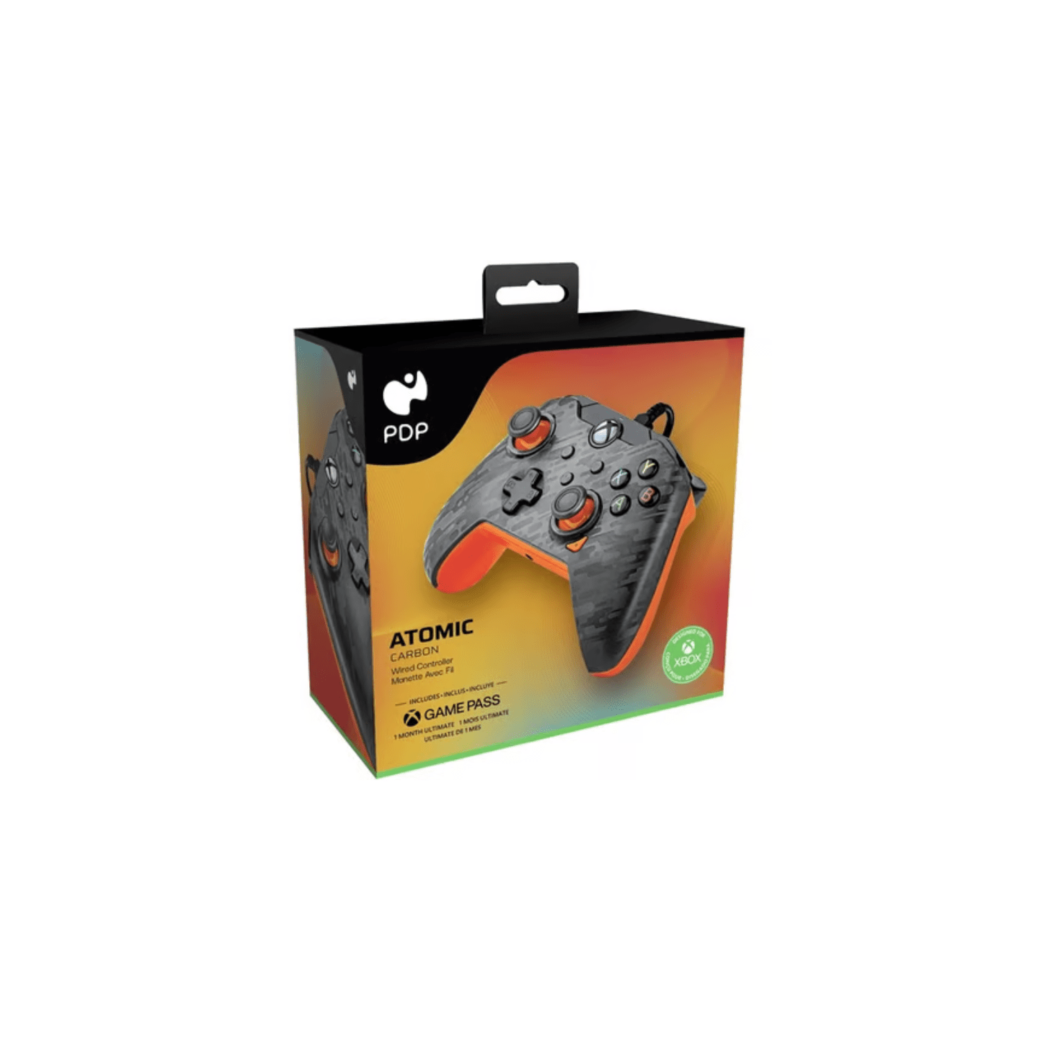 Control Xbox S/X PowerA Con Cable - Neon Atomic Carbon - Bestmart