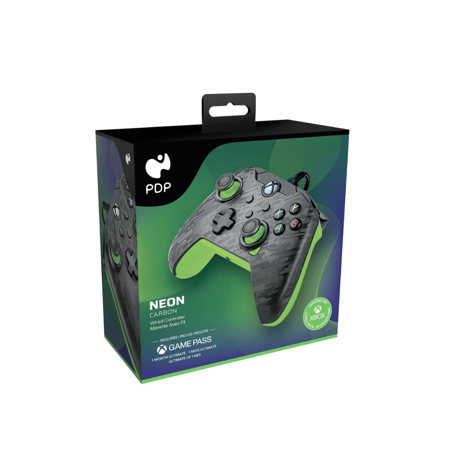 Control Xbox S/X PowerA Con Cable - Neon Carbon - Bestmart