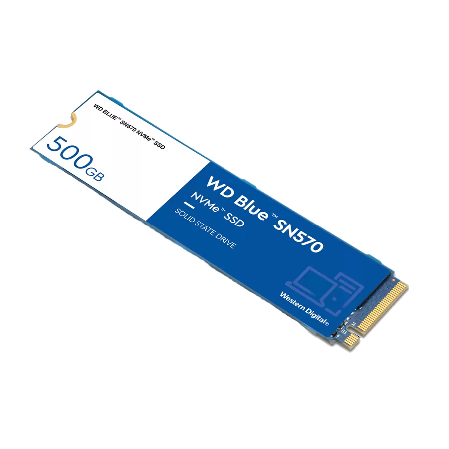 WD Disco 500GB SSD NVME M.2 BLUE WD SN570 - Bestmart