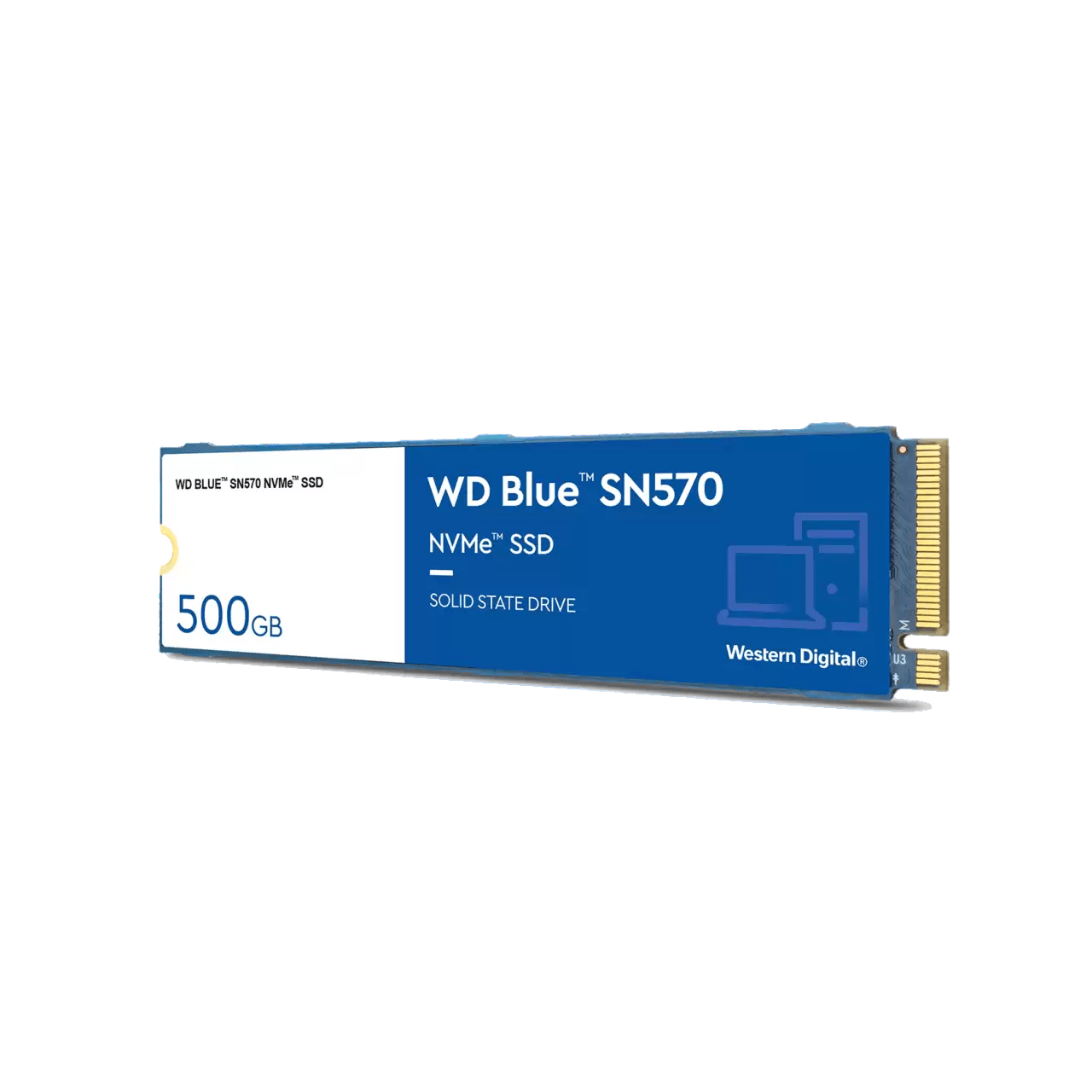 Disco 500GB SSD NVME M.2 BLUE WD SN570 - Bestmart