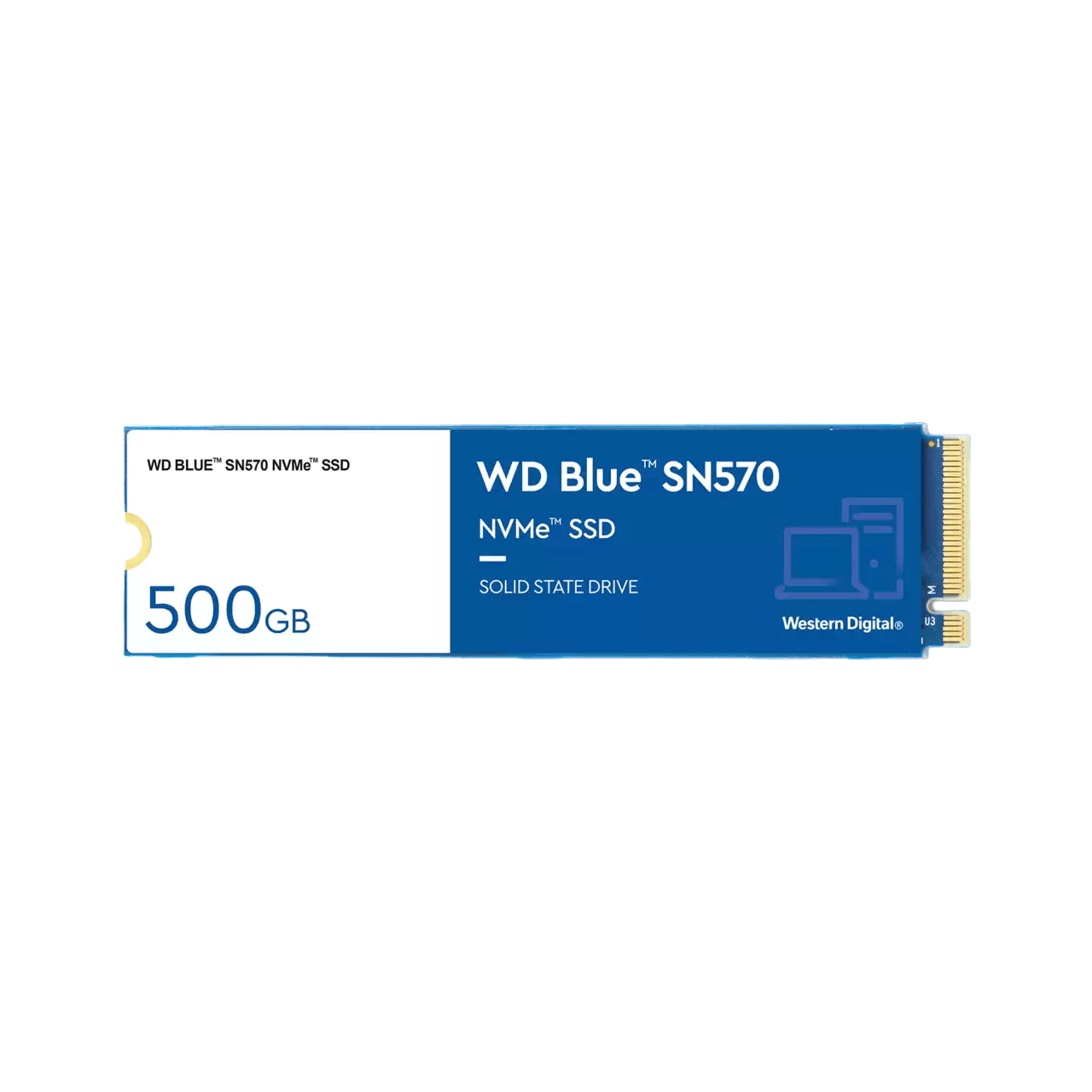 Disco 500GB SSD NVME M.2 BLUE WD SN570 - Bestmart