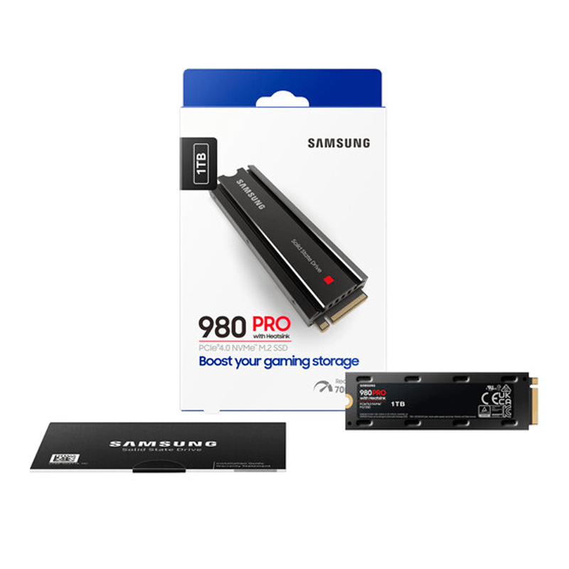 Disco Duro Samsung 980 PRO 1TB SSD 4 x4 NVMe disipador PS5 - Bestmart