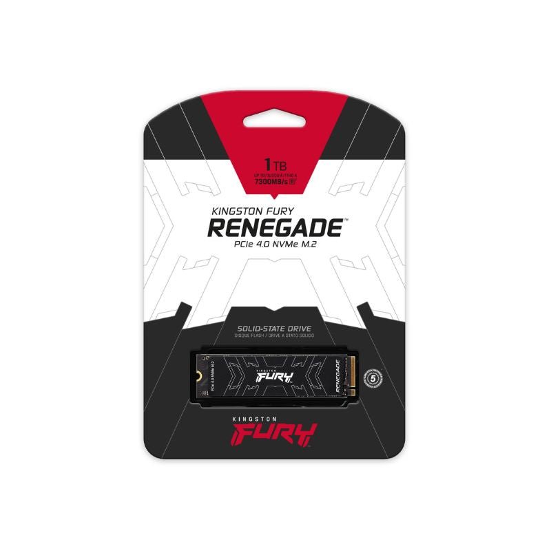 Disco Interno SSD Kingston FURY Renegade M.2 Nvme - 1TB - Negro - Bestmart