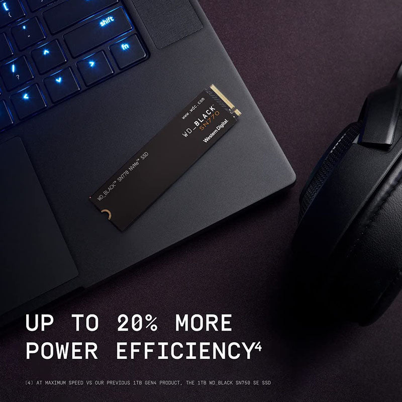 Disco Interno SSD WD Black SN770 - 2TB - Gen4 PCIe - Bestmart