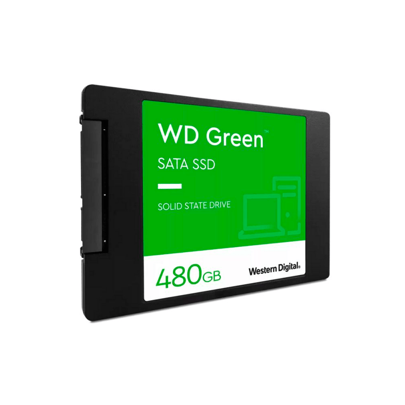 Disco Solido Interno SSD Western Digital Green, 480GB, SATA 6Gb/s 2.5", 545MB/s - Bestmart