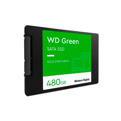 Disco Solido Interno SSD Western Digital Green, 480GB, SATA 6Gb/s 2.5", 545MB/s - Bestmart
