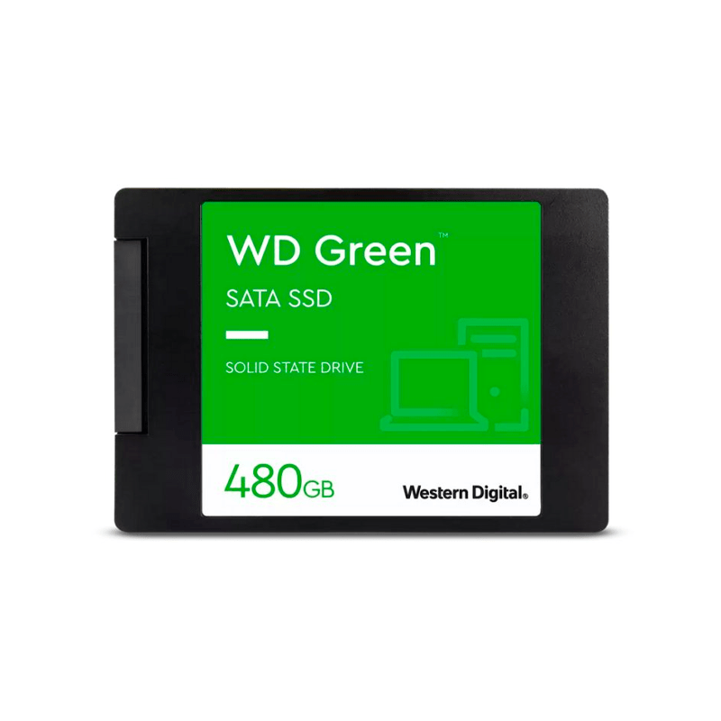 Disco Solido Interno SSD Western Digital Green, 480GB, SATA 6Gb/s 2.5", 545MB/s