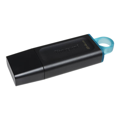 Pendrive Kingston DataTraveler Exodia de 64GB - USB 3.2 - Negro