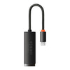 Baseus Baseus Adaptador Ethernet Serie Lite USB Tipo C a Puerto LAN RJ45 (1000 Mbps) - Negro - Bestmart