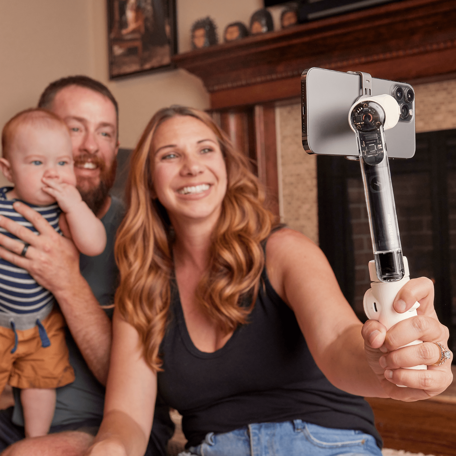 Estabilizador Gimbal de Smartphone Insta360 Flow - Blanco - Bestmart