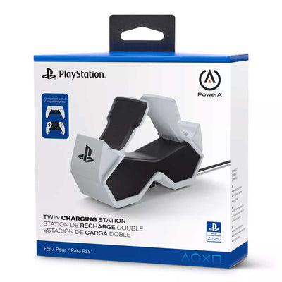 Estación de Carga Doble PowerA para Mandos DualSense PS5 - Bestmart
