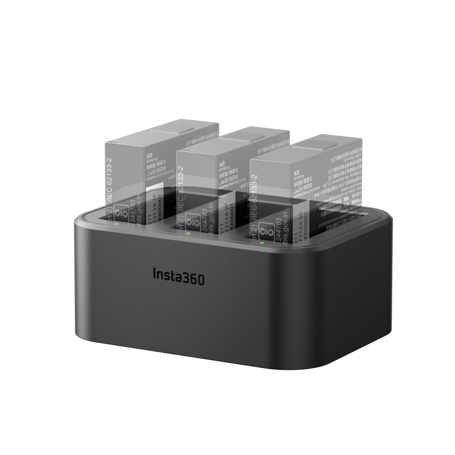 Estación de Carga Rápida para Baterías de Cámara Insta360 X3 - Bestmart