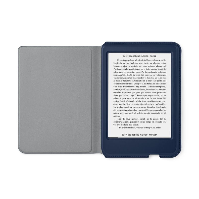 Funda Protectora Basic SleepCover para Kobo Clara 2E - Azul - Bestmart